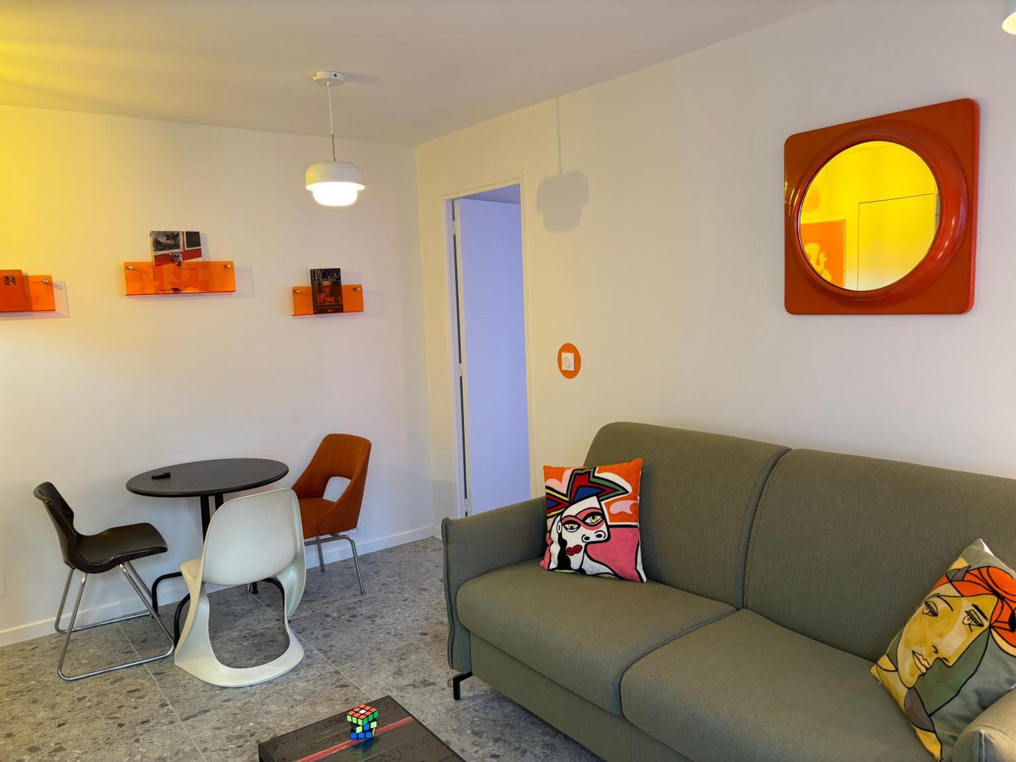Orange & Art Apartment Clermont-Ferrand Luaran gambar
